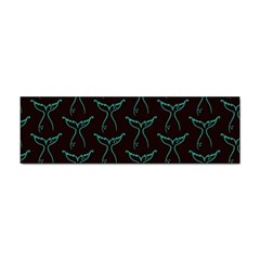 Blue Mermaid Tail Black Neon Sticker Bumper (10 Pack) by ConteMonfrey