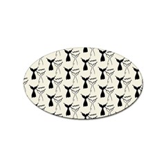 Black And White Mermaid Tail Sticker Oval (100 Pack) by ConteMonfrey