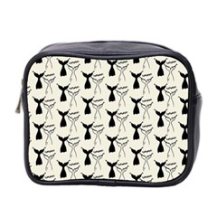 Black And White Mermaid Tail Mini Toiletries Bag (two Sides) by ConteMonfrey