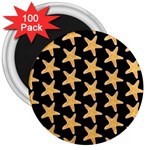 Starfish Minimalist  3  Magnets (100 pack) Front