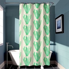 Watercolor Seaweed Shower Curtain 36  X 72  (stall)  by ConteMonfrey