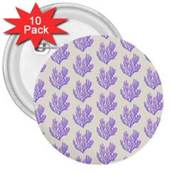 Seaweed Clean 3  Buttons (10 Pack)  by ConteMonfrey