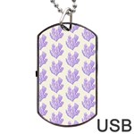 Seaweed Clean Dog Tag USB Flash (Two Sides) Back