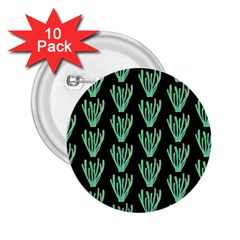 Watercolor Seaweed Black 2 25  Buttons (10 Pack)  by ConteMonfrey