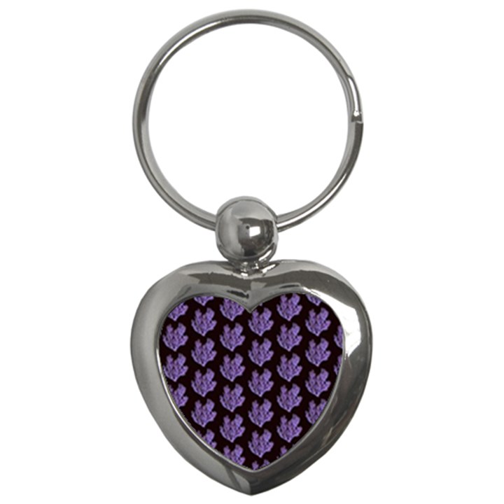 Black Seaweed Key Chain (Heart)