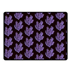 Black Seaweed Fleece Blanket (small) by ConteMonfrey