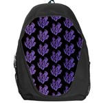 Black Seaweed Backpack Bag Front