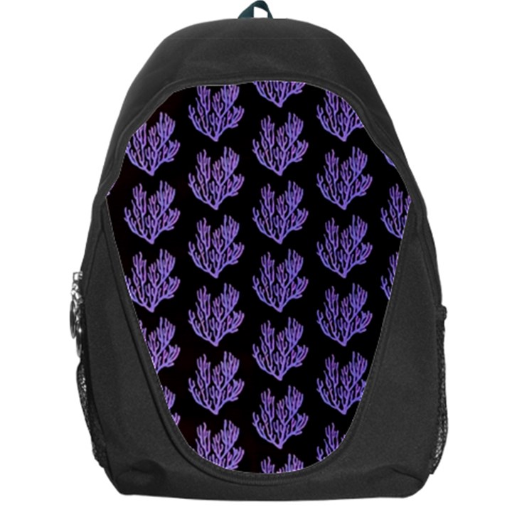 Black Seaweed Backpack Bag