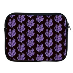 Black Seaweed Apple Ipad 2/3/4 Zipper Cases by ConteMonfrey