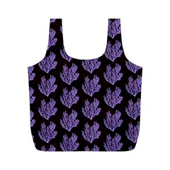 Black Seaweed Full Print Recycle Bag (m) by ConteMonfrey