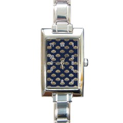 Cute Sea Shells  Rectangle Italian Charm Watch by ConteMonfrey