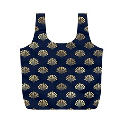 Cute Sea Shells  Full Print Recycle Bag (m) by ConteMonfrey