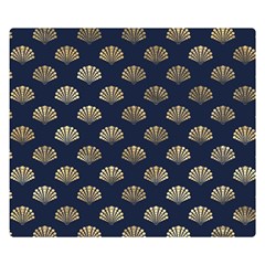 Cute Sea Shells  Double Sided Flano Blanket (small)  by ConteMonfrey