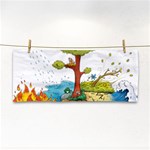 Natural Disaster Flood Earthquake Hand Towel Front