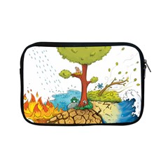 Natural Disaster Flood Earthquake Apple Ipad Mini Zipper Cases by Jancukart