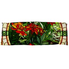 Flower Stained Glass Window Body Pillow Case (dakimakura)