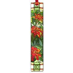 Flower Stained Glass Window Large Book Marks