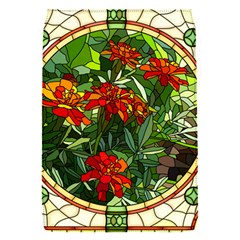 Flower Stained Glass Window Removable Flap Cover (s)