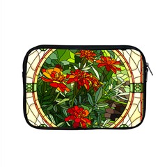 Flower Stained Glass Window Apple Macbook Pro 15  Zipper Case