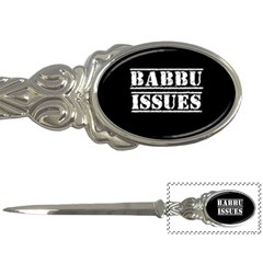 Babbu Issues   Letter Opener by ConteMonfrey