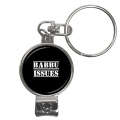 Babbu Issues   Nail Clippers Key Chain by ConteMonfrey