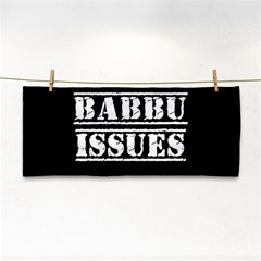 Babbu Issues   Hand Towel by ConteMonfrey