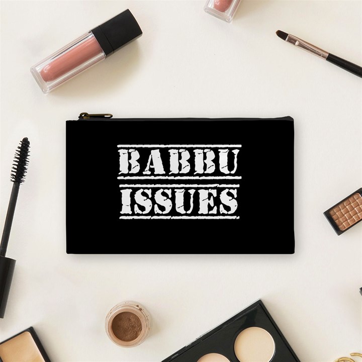 Babbu Issues   Cosmetic Bag (Small)