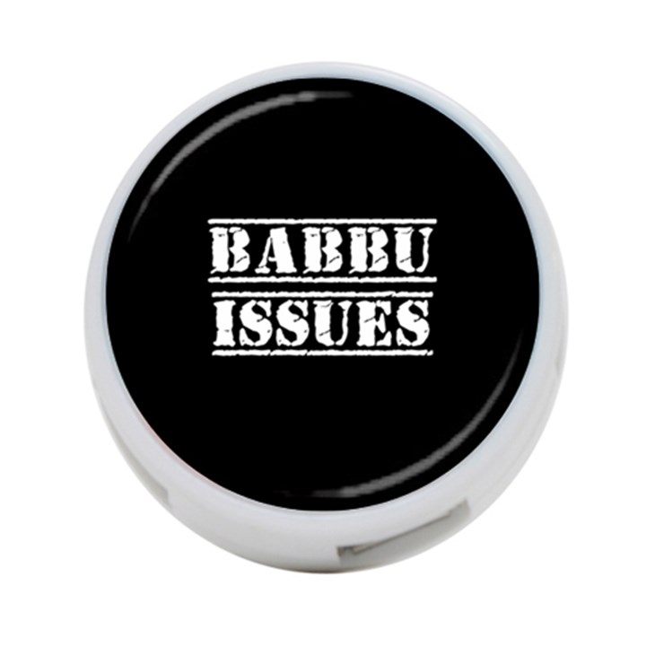 Babbu Issues   4-Port USB Hub (Two Sides)