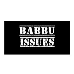 Babbu Issues   Satin Wrap 35  X 70  by ConteMonfrey