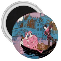 Gondola Ride   3  Magnets by ConteMonfrey