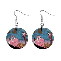 Gondola Ride   Mini Button Earrings by ConteMonfrey