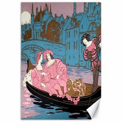 Gondola Ride   Canvas 12  X 18  by ConteMonfrey