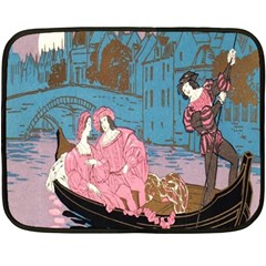 Gondola Ride   Double Sided Fleece Blanket (mini)  by ConteMonfrey