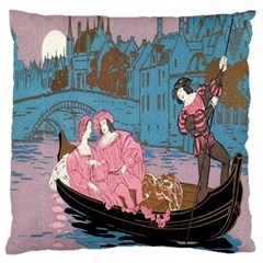 Gondola Ride   Standard Flano Cushion Case (two Sides) by ConteMonfrey