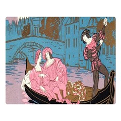 Gondola Ride   Double Sided Flano Blanket (large)  by ConteMonfrey