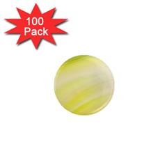 Gradient Green Yellow 1  Mini Magnets (100 Pack)  by ConteMonfrey