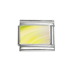 Gradient Green Yellow Italian Charm (9mm) by ConteMonfrey