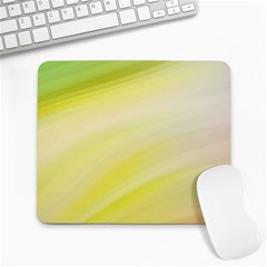 Gradient Green Yellow Large Mousepad by ConteMonfrey