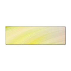 Gradient Green Yellow Sticker (bumper) by ConteMonfrey