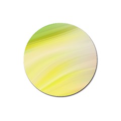 Gradient Green Yellow Magnet 3  (round) by ConteMonfrey