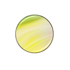 Gradient Green Yellow Hat Clip Ball Marker by ConteMonfrey