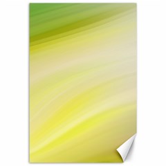 Gradient Green Yellow Canvas 24  X 36  by ConteMonfrey