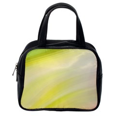 Gradient Green Yellow Classic Handbag (one Side) by ConteMonfrey