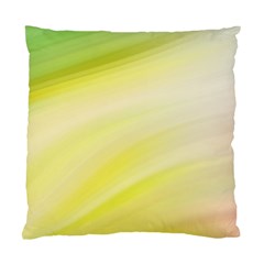 Gradient Green Yellow Standard Cushion Case (one Side) by ConteMonfrey