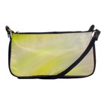 Gradient green yellow Shoulder Clutch Bag Front