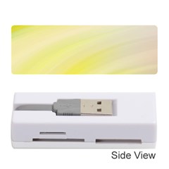 Gradient Green Yellow Memory Card Reader (stick) by ConteMonfrey