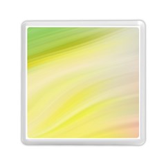 Gradient Green Yellow Memory Card Reader (square) by ConteMonfrey