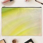 Gradient green yellow Cosmetic Bag (XXXL) Front