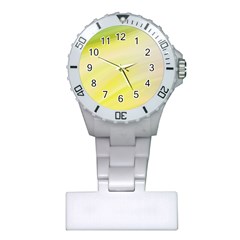 Gradient Green Yellow Plastic Nurses Watch by ConteMonfrey