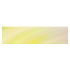 Gradient Green Yellow Oblong Satin Scarf (16  X 60 ) by ConteMonfrey